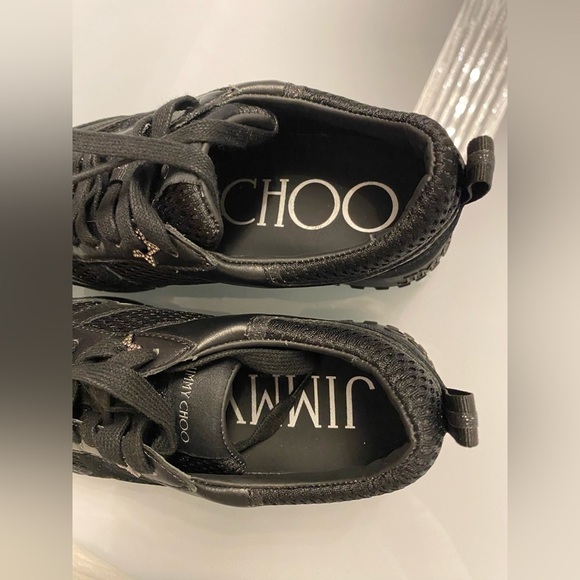 Jimmy Choo Women’s Black Sneakers size 36 - Picture 9 of 9